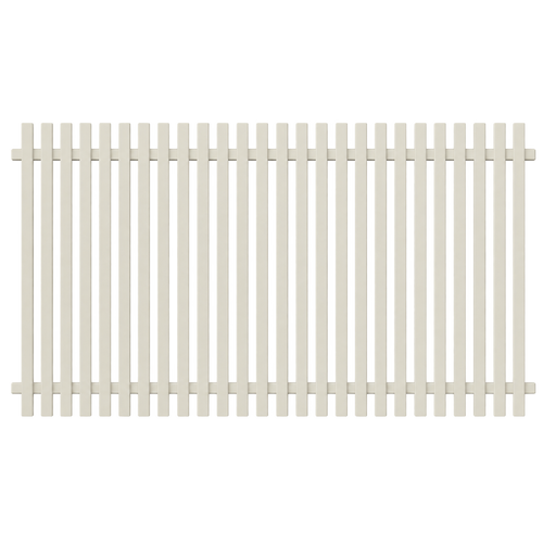 40x40 Battern Panel 2400x1200 [40mm Gaps] Off White