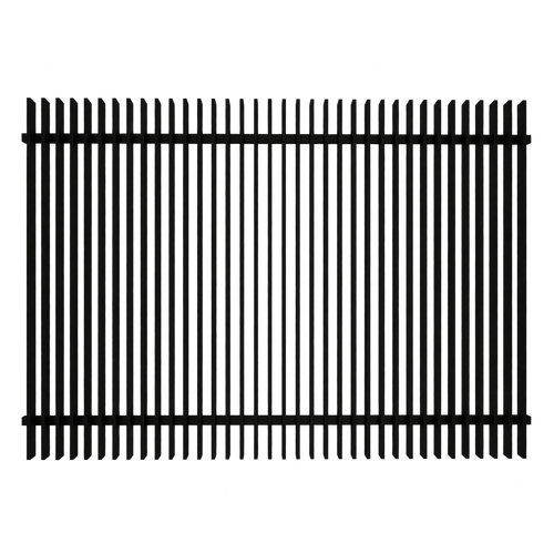 50x10 Blade Panel 2400x1200 [50mm Gaps] Black