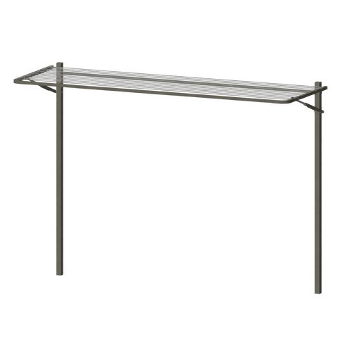 Clothesline Ground Mount 2400x1500 Slate Grey