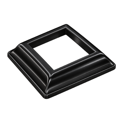 Cover Plate FANCY 65x65 Black