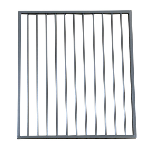 Black Gate 1500 x 1200 Aluminium
