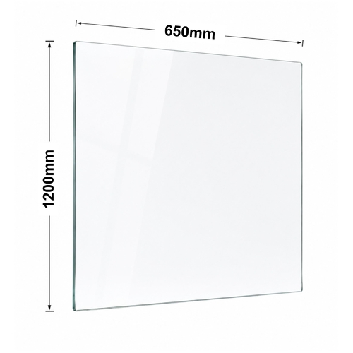 Glass 12mm Pool Fencing 1200mm x 650mm