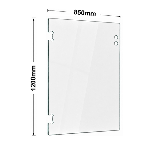 Glass 12mm Pool Gate 125 Series Glass-2-Glass 1200mm x 850mm