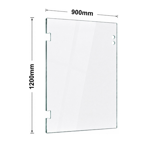 Glass 12mm Pool Gate 130 Series Glass-2-Glass 1200mm x 900mm