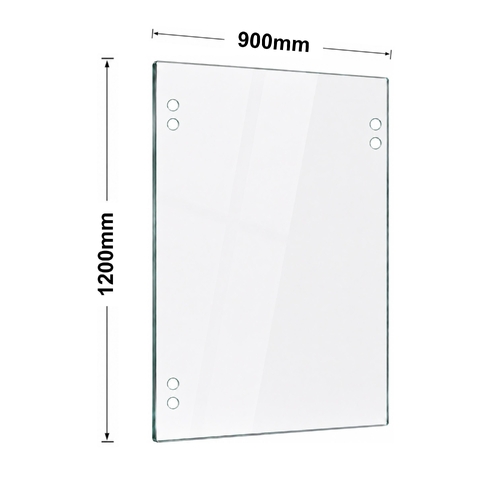 Glass 8mm Pool Gate Spring 1200mm x 900mm