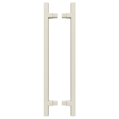 Design Gate Adaptors 40x40x1200 Off White Aluminium