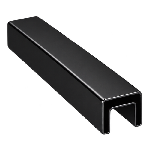 Handrail 25mmx21mmx6000mm Square Black