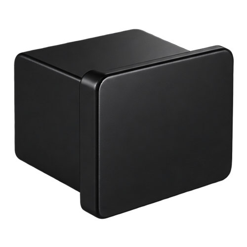 Handrail End Cap Square Black