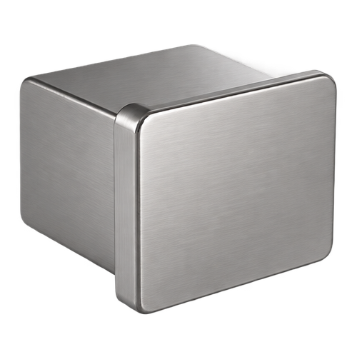 Handrail End Cap Square Satin
