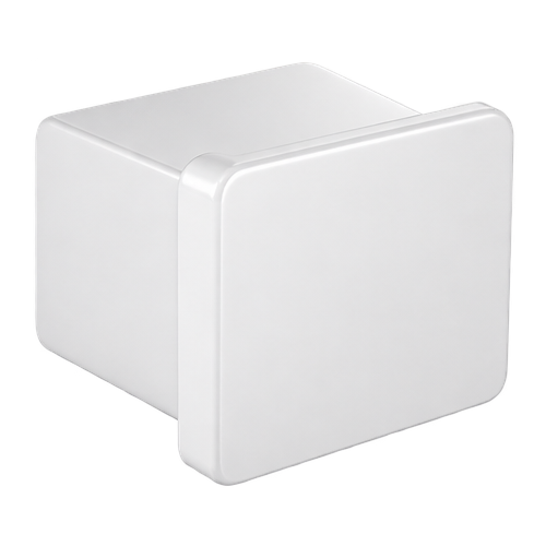 Handrail End Cap Square White