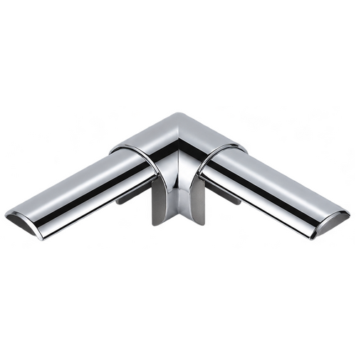 Handrail Elbow Round Mirror