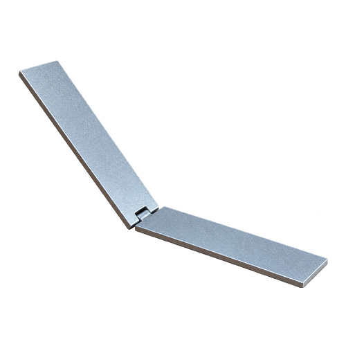 Handrail Internal Swivel Vertical Square Gal