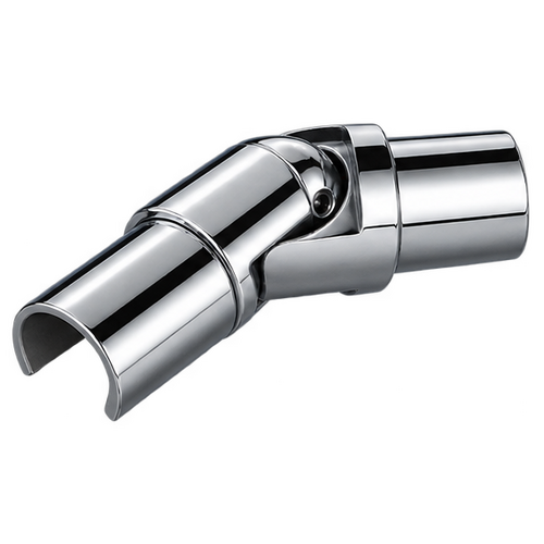 Handrail Swivel Horizontal Round Mirror