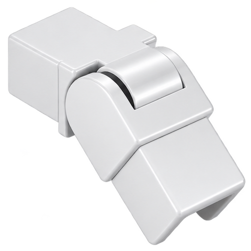 Handrail Swivel Vertical Square White