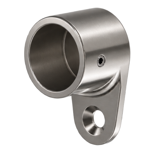 Handrail Wall Flange Round Satin