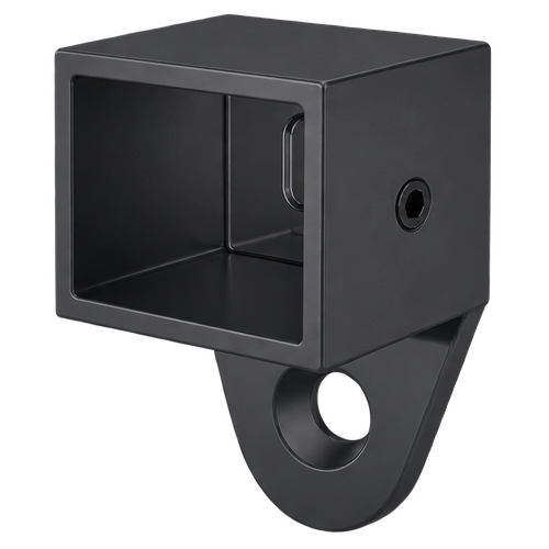 Handrail Wall Flange Vertical Square Monument