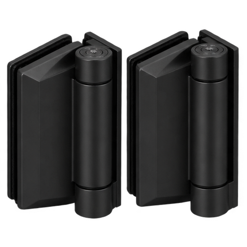 Hinge Hydraulic Glass-2-Wall Black 125 Series