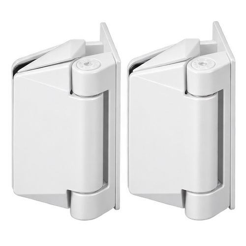 Hinge Hydraulic Glass-2-Wall White 155 Series