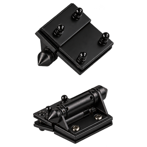 Hinge Spring Glass-2-Glass Black
