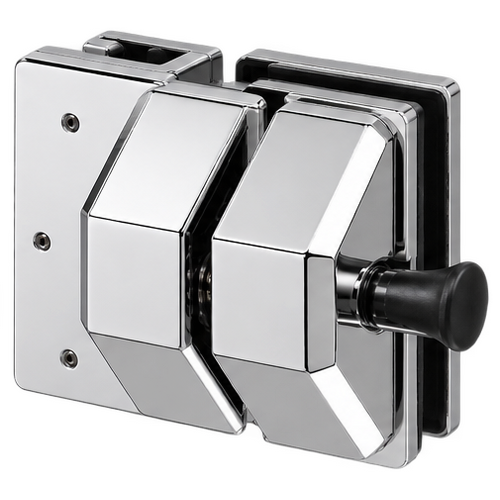 Latch Glass-2-Glass 180° Full Stainless Mirror