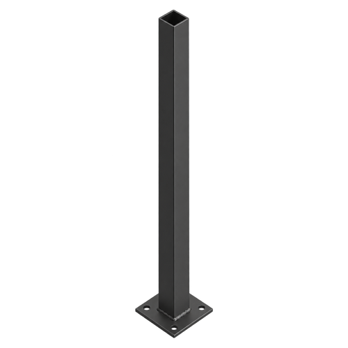 Post 50x50x1500 Flanged Monument Aluminium 1.6mm