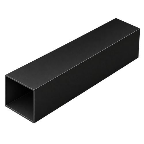 Post 65x65x1800 Black Aluminium 2.5mm