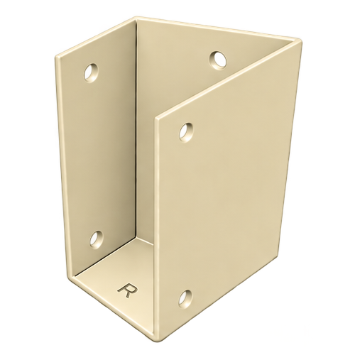 Pergola Purlin Bracket 45° RIGHT 100x50 Primrose