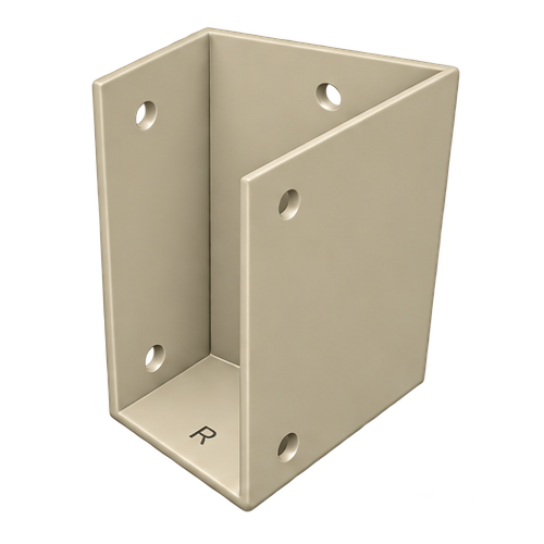 Pergola Purlin Bracket 45° RIGHT 150x50 Merino