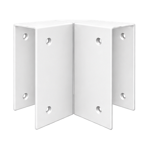 Pergola Purlin Bracket 90° 150x50 Pearl White