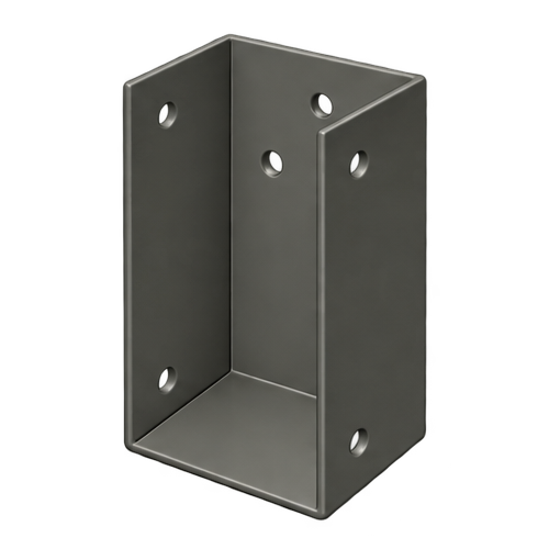 Pergola Purlin Bracket 200x50 Slate Grey