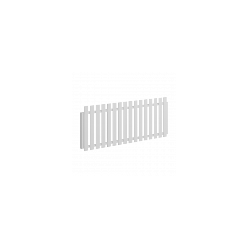 Off White 65 x 16 Flat Picket 1500x1200 Gate
