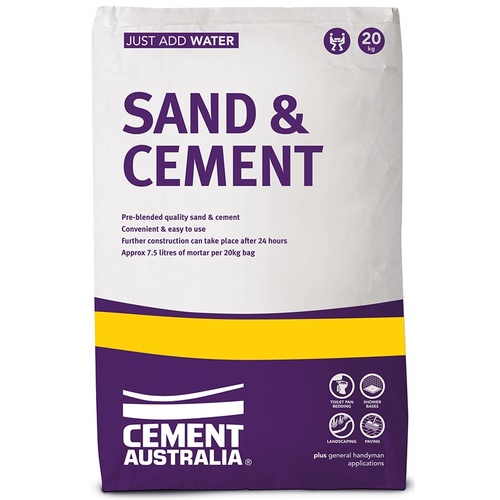 Cement Australia Sand and Cement 20KG