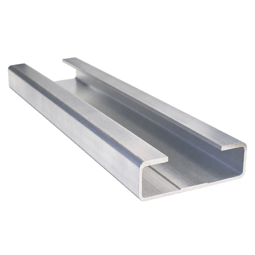 Sliding Gate Block Aluminium Guide 82x26.5x2.0x300