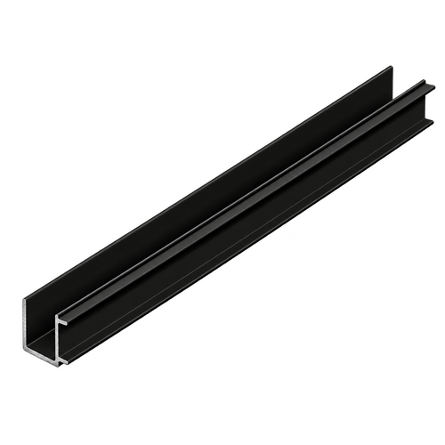 U-Channel 25x20x25x1.2x5800 Black