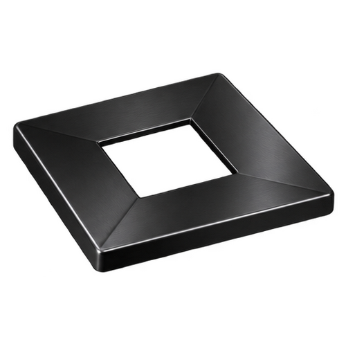 Square Post Dome Cover Black