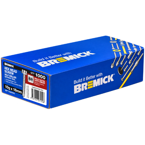 Steel Tek Screw 16mm (Box of 1000)