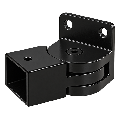 Sysgy Clip 38x25 Horizontal Swivel Black