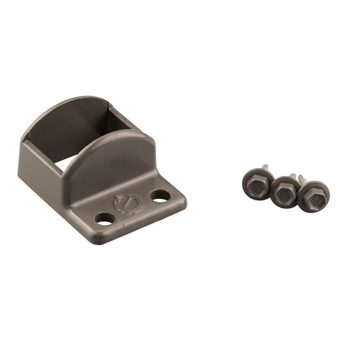 Black Fence Bracket Aluminium