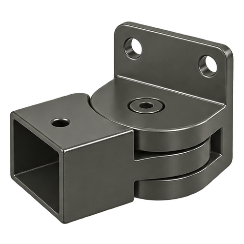 Sysgy Clip 38x25 Horizontal Swivel Slate Grey