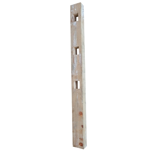 Post 125x75x3000 Morticed for 2100 Paling H4